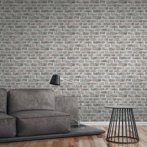 Tapete Beige, Creme, Grau, Silber AS-Creation Vliestapete (361402)