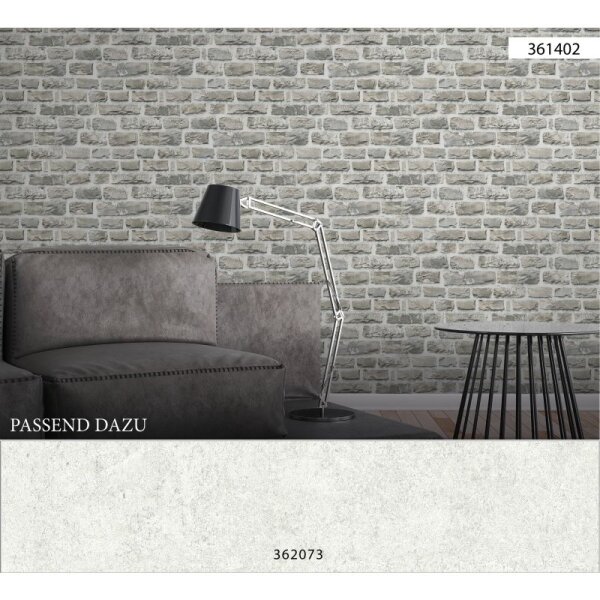 Tapete Beige, Creme, Grau, Silber AS-Creation Vliestapete (361402)