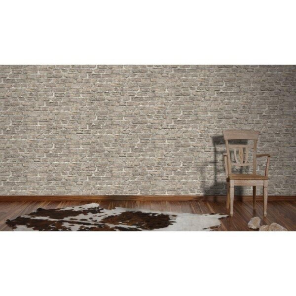 Tapete Braun, Grau, Silber AS-Creation Vliestapete (361394)