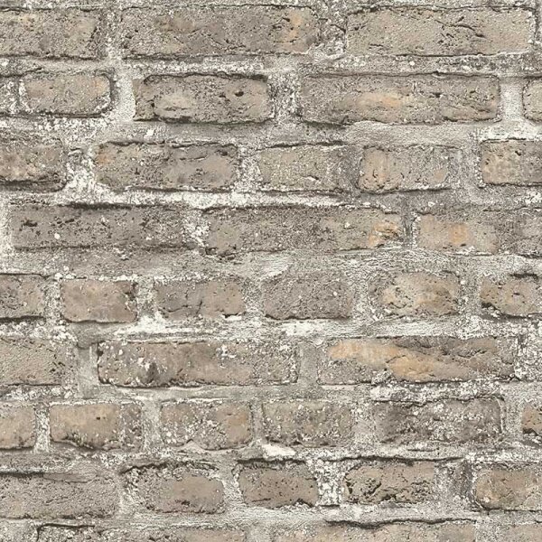 Tapete Braun, Grau, Silber AS-Creation Vliestapete (361394)