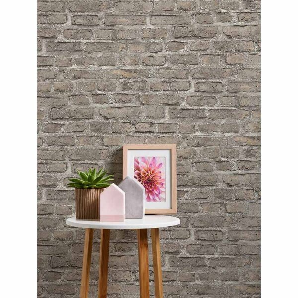 Tapete Braun, Grau, Silber AS-Creation Vliestapete (361394)