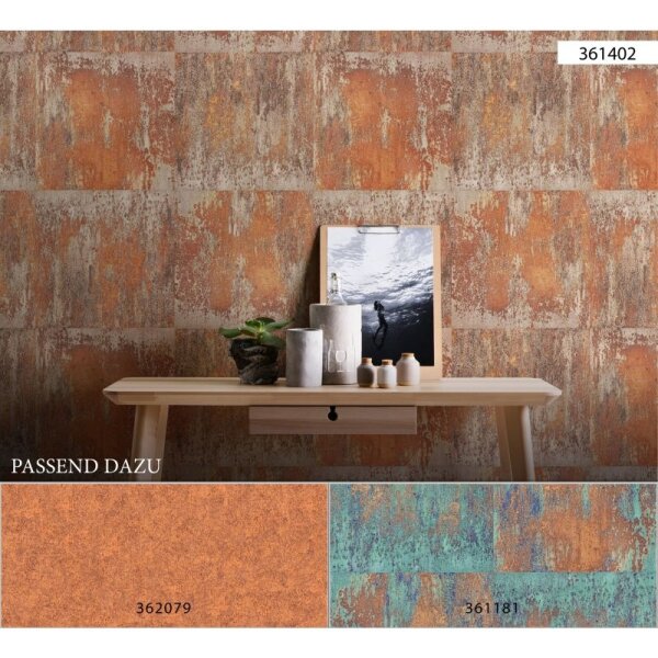 Tapete Blau, Grün AS-Creation Vliestapete (361181)