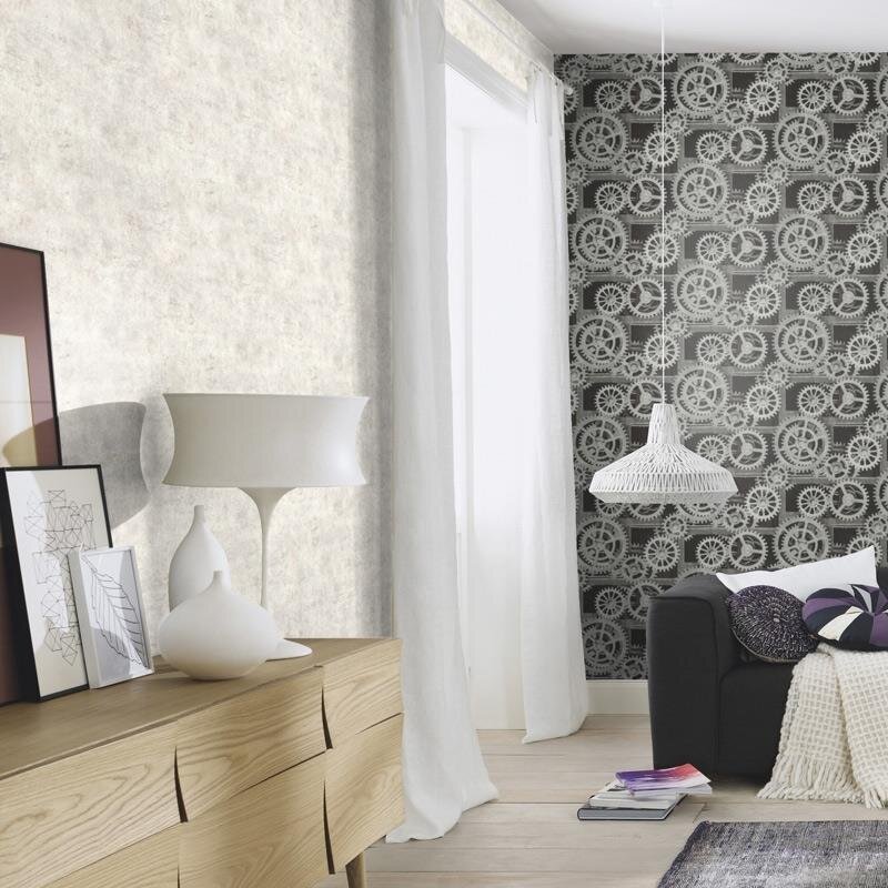 Tapete Grau, Silber Rasch Vliestapete (939521)