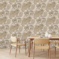 Tapete Greige, Beige, Creme livingwalls Vliestapete (393551)