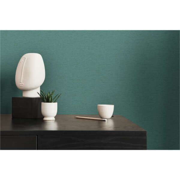 Tapete Grün, Petrol livingwalls Vliestapete (393512)