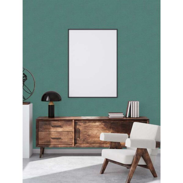 Tapete Grün, Petrol livingwalls Vliestapete (393512)