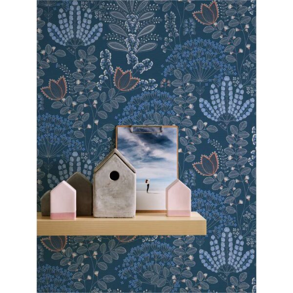 Tapete Blau livingwalls Vliestapete (393494)