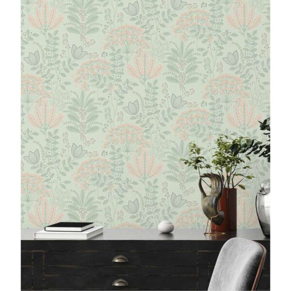 Tapete Grün livingwalls Vliestapete (393493)