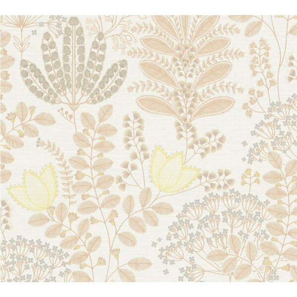 Tapete Orange, Gelb livingwalls Vliestapete (393491)