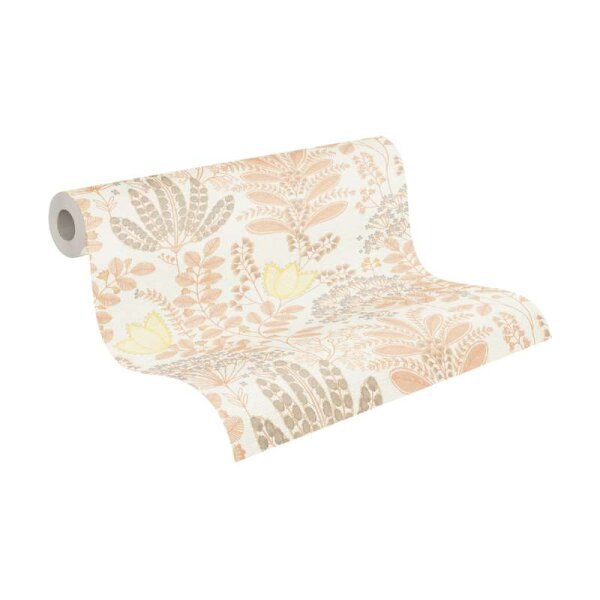 Tapete Orange, Gelb livingwalls Vliestapete (393491)