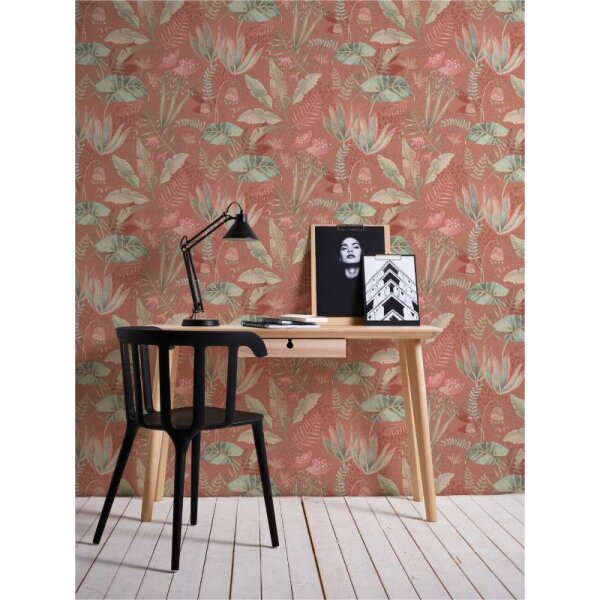 Tapete Rot, Orange, Grün livingwalls Vliestapete (393482)