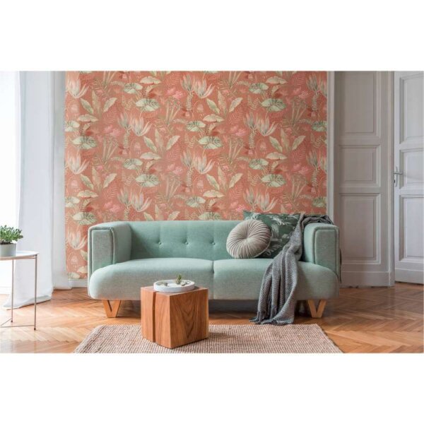 Tapete Rot, Orange, Grün livingwalls Vliestapete (393482)