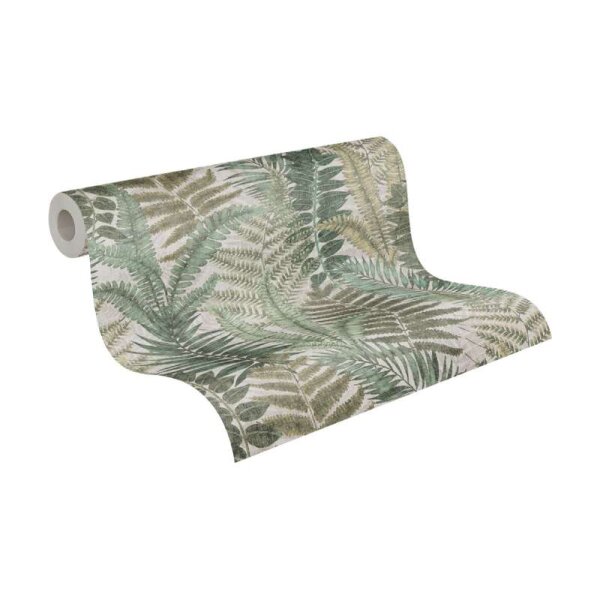 Tapete Grün, Beige, Creme livingwalls Vliestapete (393474)