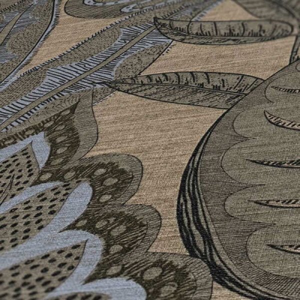 Tapete Braun, Grau livingwalls Vliestapete (393465)