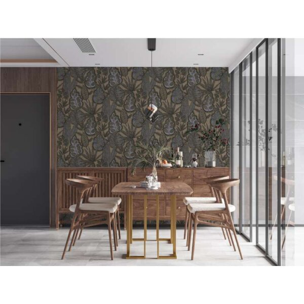 Tapete Braun, Grau livingwalls Vliestapete (393465)