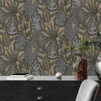 Tapete Braun, Grau livingwalls Vliestapete (393465)