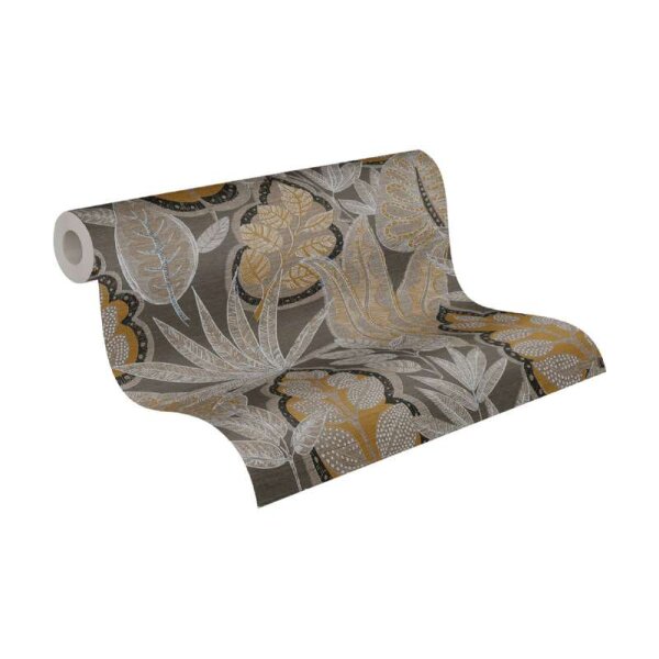 Tapete Braun, Greige livingwalls Vliestapete (393463)