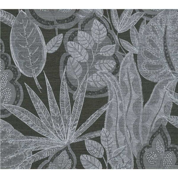 Tapete Grau, Schwarz livingwalls Vliestapete (393461)