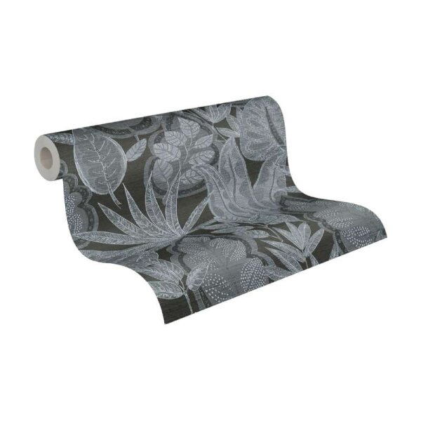 Tapete Grau, Schwarz livingwalls Vliestapete (393461)