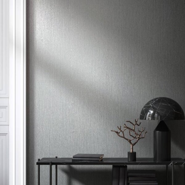 Tapete Grau, Silber Novamur Vliestapete (82194)