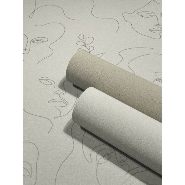 Tapete Beige, Creme Novamur Vliestapete (82437)