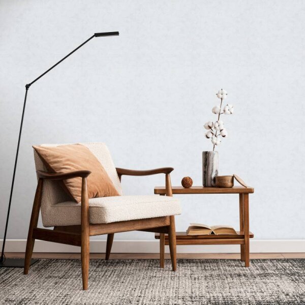 Tapete Weiß, Grau Novamur Vliestapete (82428)