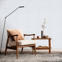 Tapete Wei&szlig;, Grau Novamur Vliestapete (82428)