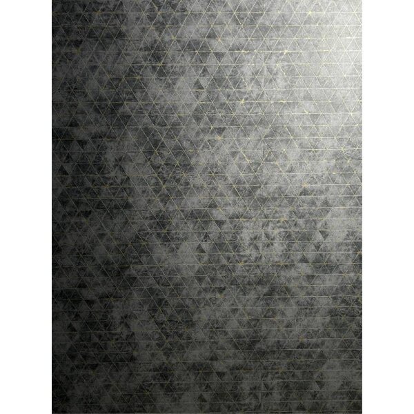 Tapete Schwarz, Anthrazit Novamur Vliestapete (82425)