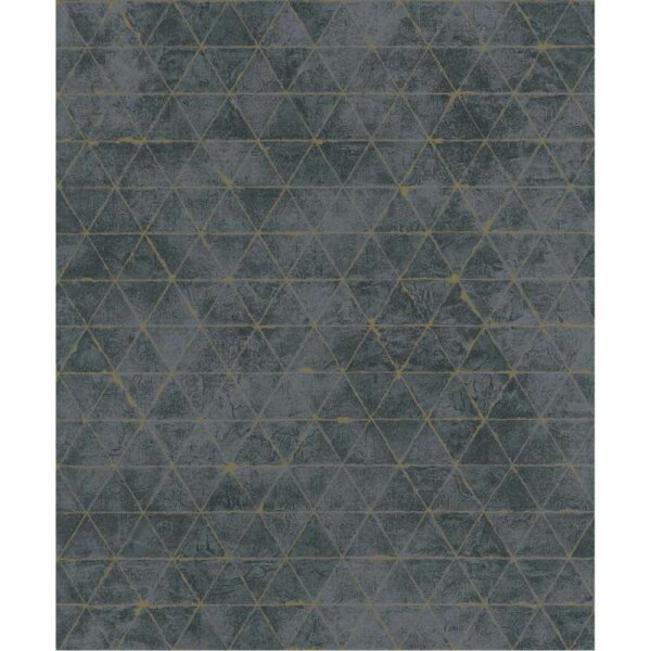 Tapete Schwarz, Anthrazit Novamur Vliestapete (82425)