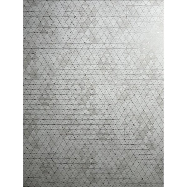 Tapete Weiß, Grau, Silber Novamur Vliestapete (82424)