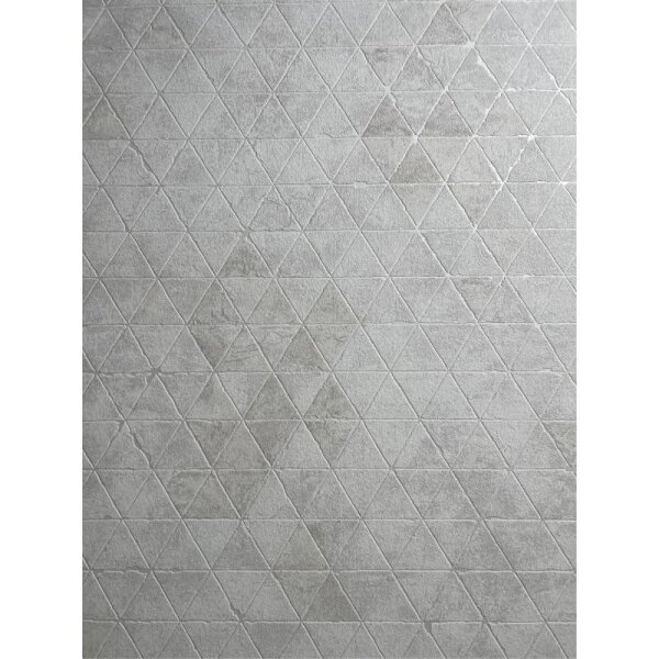 Tapete Grau, Silber, Weiß Novamur Vliestapete (82422)