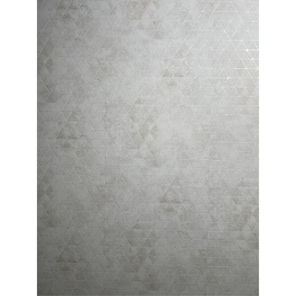 Tapete Grau, Silber, Weiß Novamur Vliestapete (82422)