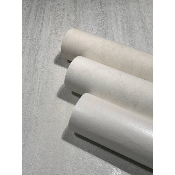 Tapete Weiß, Grau, Silber Novamur Vliestapete (82418)