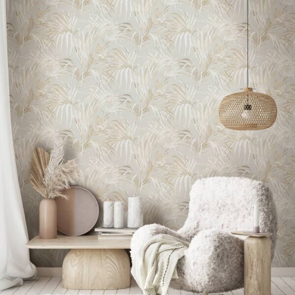 Tapete Beige, Creme, Grau Novamur Vliestapete (82413)