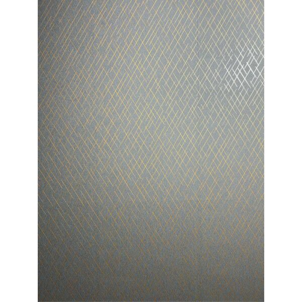 Tapete Grau, Silber, Schwarz, Anthrazit, Gold, Kupfer Novamur Vliestapete (82408)