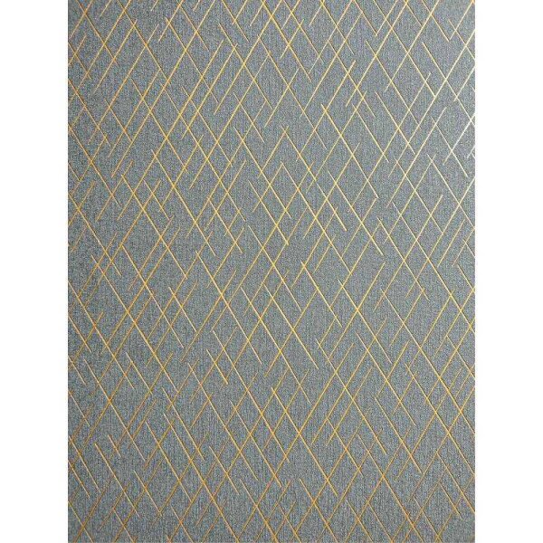 Tapete Grau, Silber, Schwarz, Anthrazit, Gold, Kupfer Novamur Vliestapete (82408)