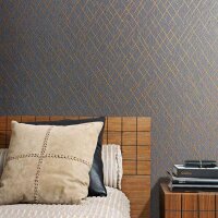 Tapete Grau, Silber, Schwarz, Anthrazit, Gold, Kupfer...