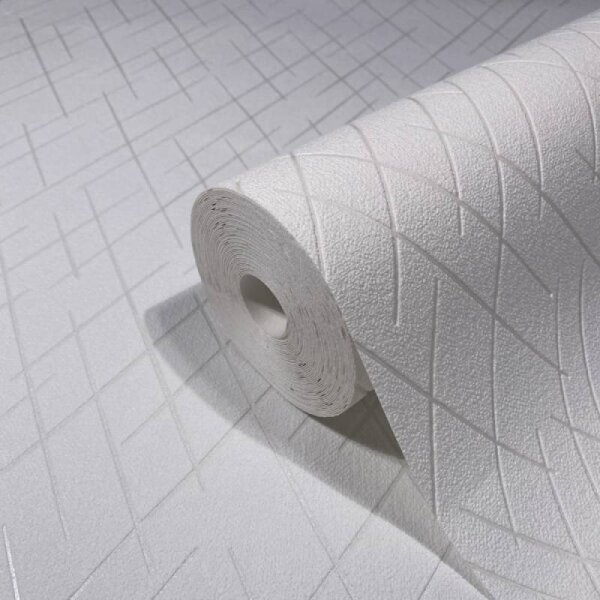 Tapete Weiß Novamur Vliestapete (82405)