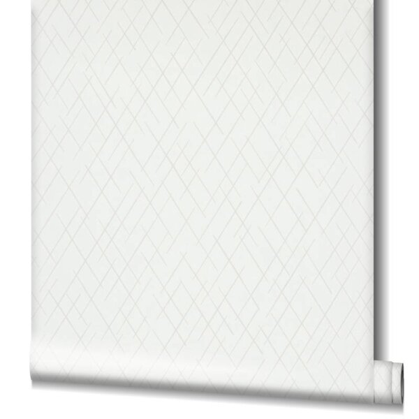 Tapete Weiß Novamur Vliestapete (82405)