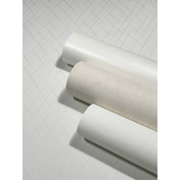 Tapete Weiß Novamur Vliestapete (82405)