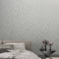 Tapete Beige, Creme, Grau, Silber Novamur Vliestapete...