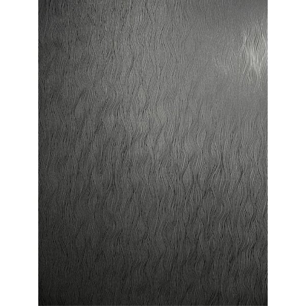 Tapete Grau, Silber, Schwarz, Anthrazit Novamur Vliestapete (82403)