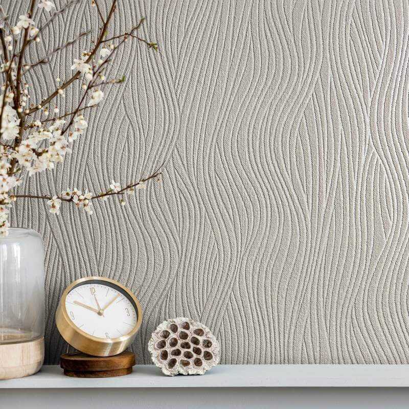 Tapete Beige, Creme Novamur Vliestapete (82402)