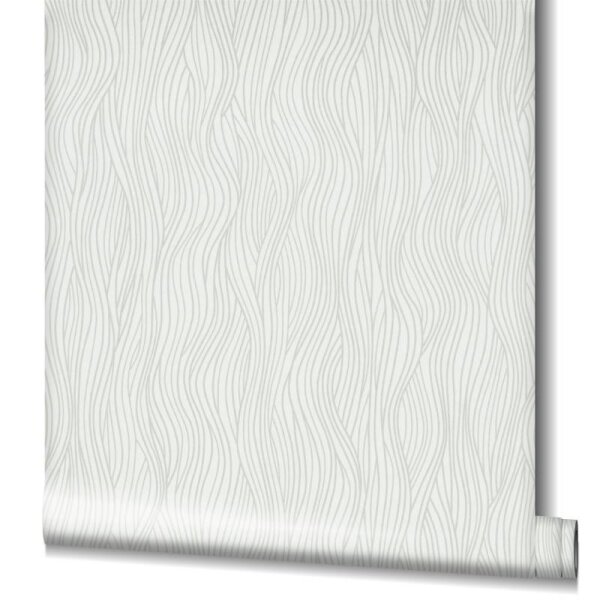 Tapete Weiß Novamur Vliestapete (82401)