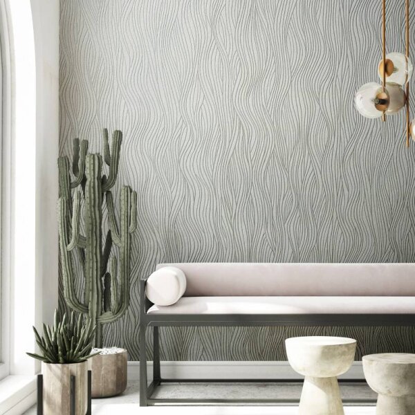 Tapete Weiß Novamur Vliestapete (82401)