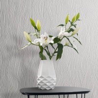 Tapete Wei&szlig; Novamur Vliestapete (82401)