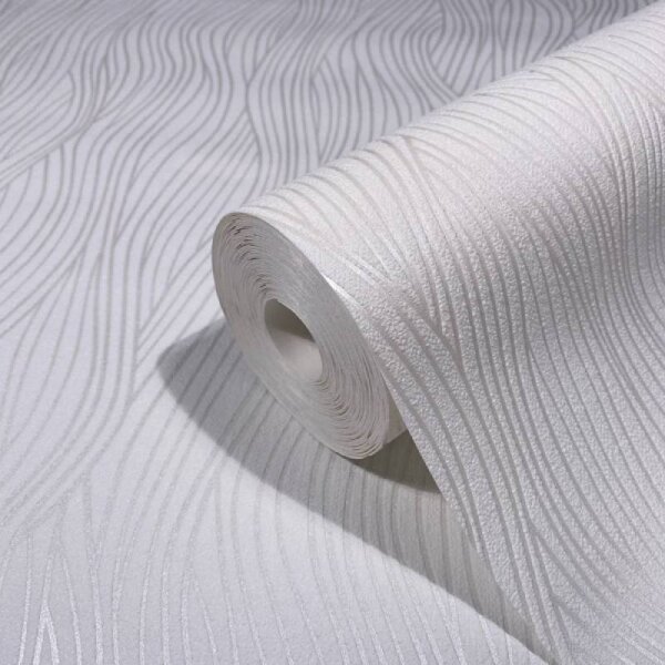 Tapete Weiß Novamur Vliestapete (82400)