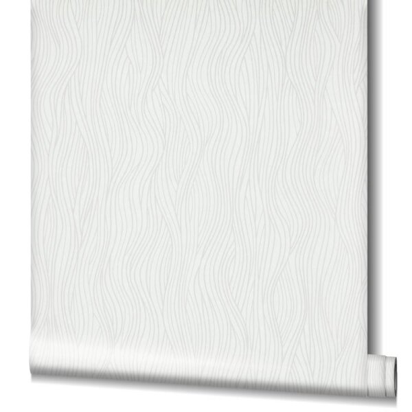 Tapete Weiß Novamur Vliestapete (82400)
