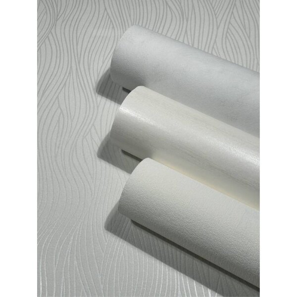 Tapete Weiß Novamur Vliestapete (82400)