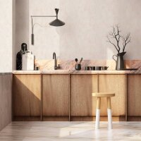 Tapete Beige, Rosa, Apricot Pfirsich Novamur Vliestapete...